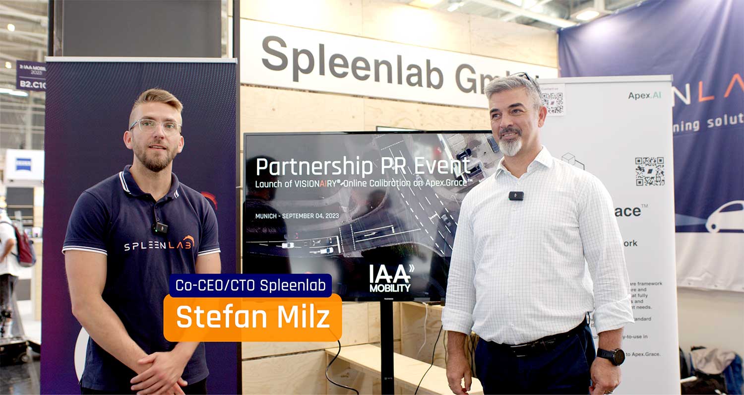 Spleenlab X Apex.AI – Joint Press Conference Video